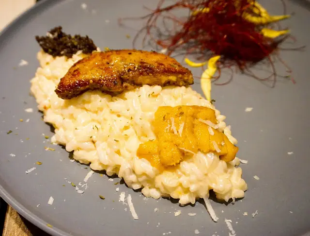 黑松露海膽鵝肝意大利飯