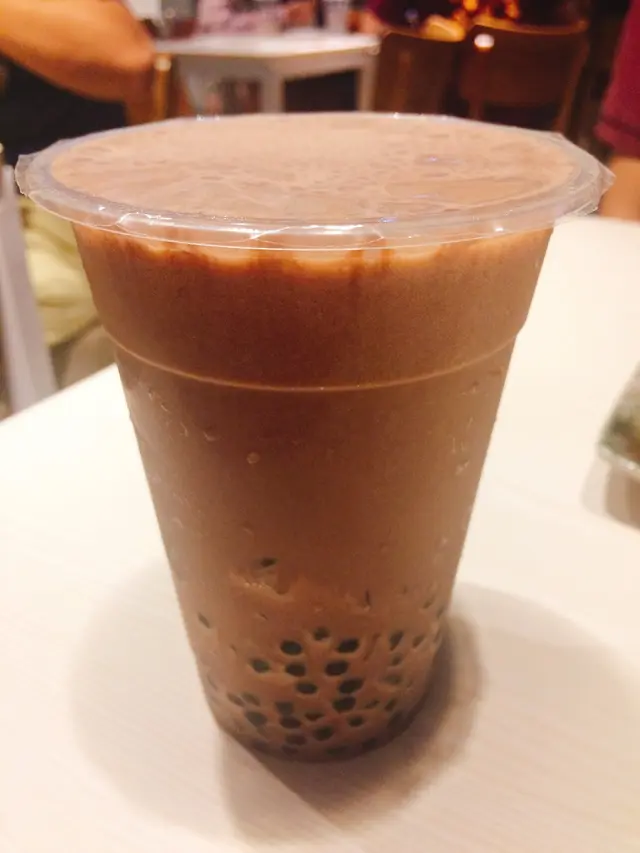 可可拿鐵加珍珠