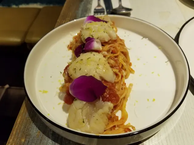 半生熟帶子鮮茄扁意粉