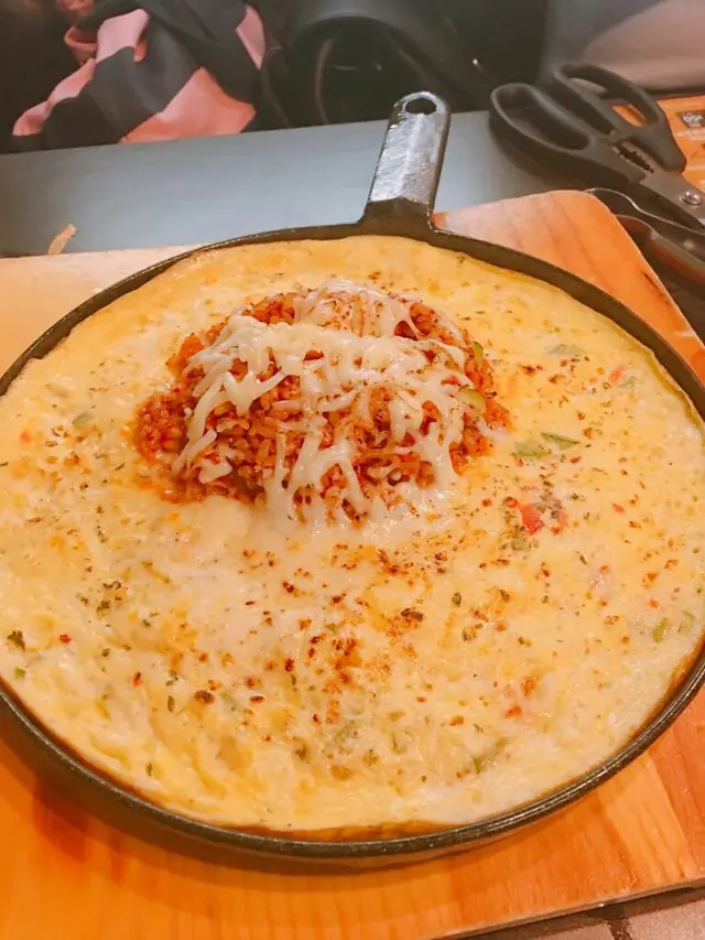 火山芝士泡菜炒飯