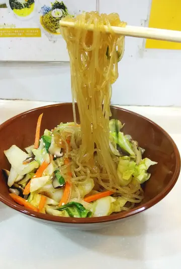 炒杂菜水晶粉丝