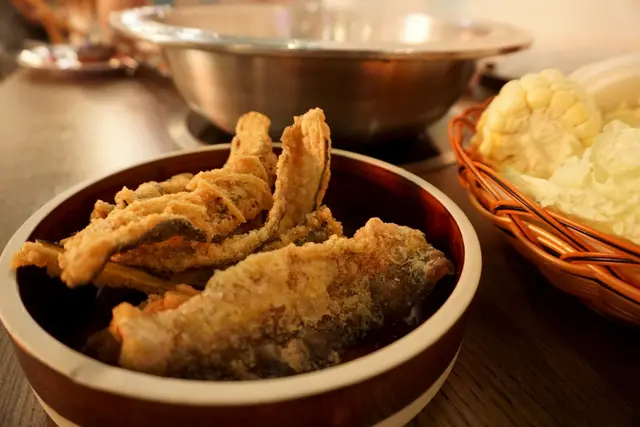 脆炸魚骨