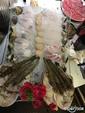 海鮮盤 - 西環的倫哥火鍋私房菜