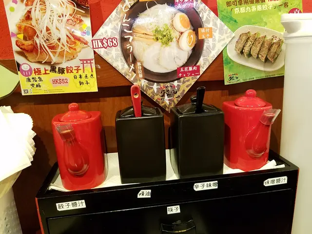 四款醬汁調味料供選擇