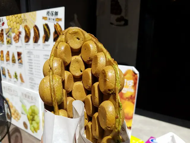 宇治金時雞蛋仔