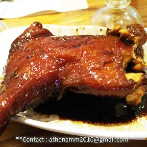 肉很入味且軟林，正!!甜甜的瑞士汁味道剛好，不會太咸，肉質軟滑!!