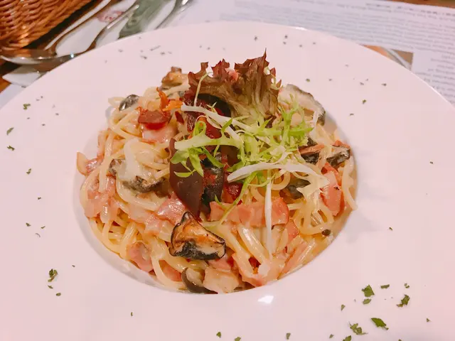 西班牙火腿卡邦尼意粉