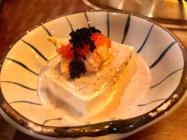 蟹子龍蝦沙律冷豆腐