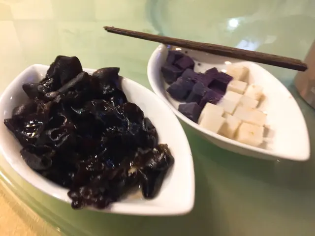 黑木耳、紫🍠配淮山