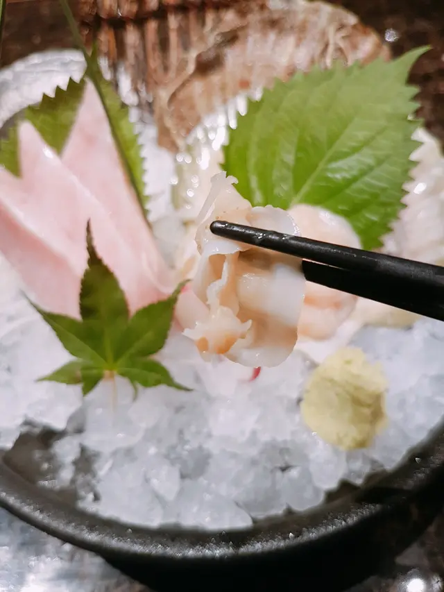 磯燒活日本帆立貝刺身