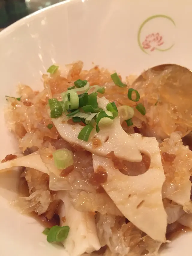 蘋果醋海蜇花蓮藕片