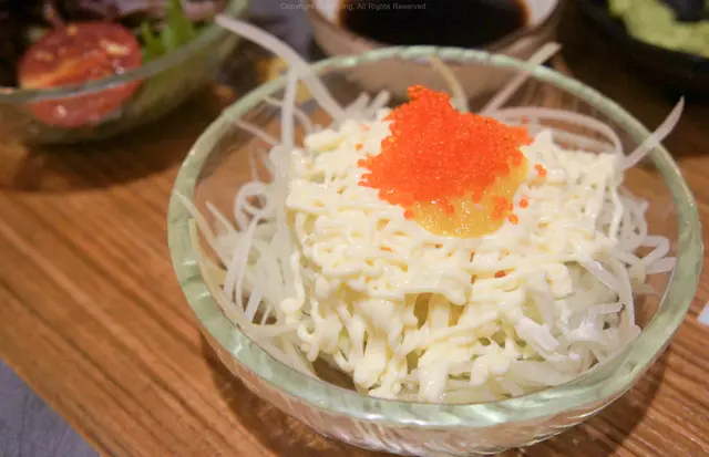香芒蟹籽沙律