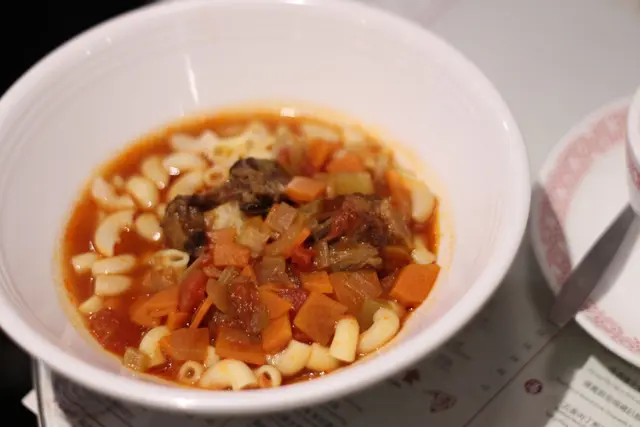 香濃蕃茄牛尾湯通粉