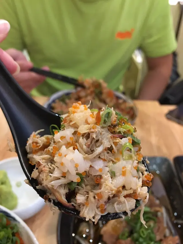 蟹肉丼