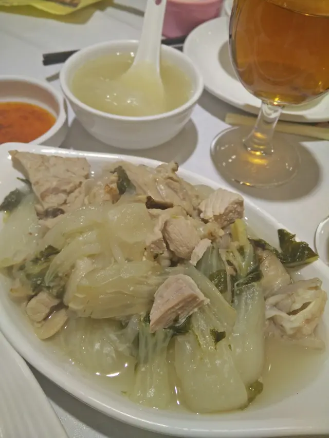 杏汁豬肺湯