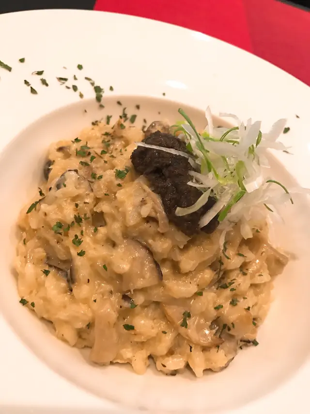 蟹肉野菌意大利飯