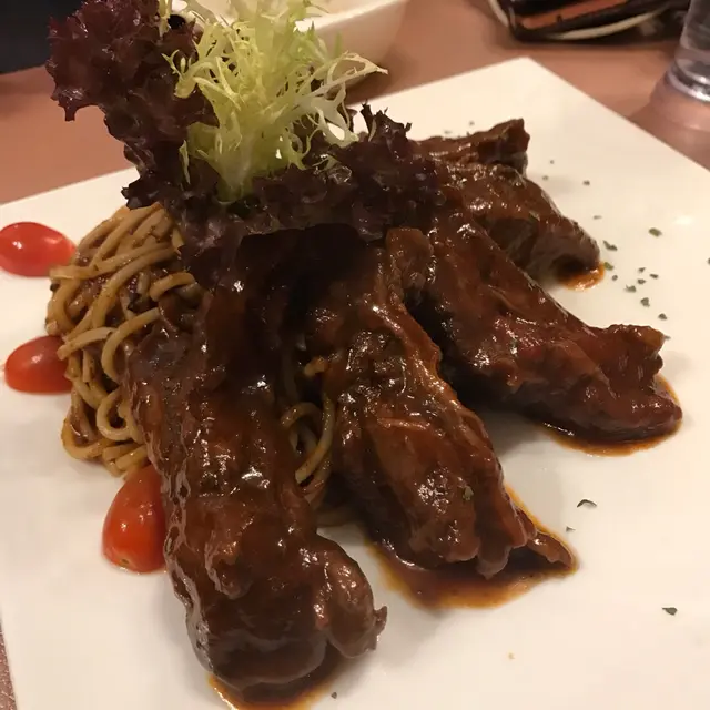 醉意牛肋條意粉