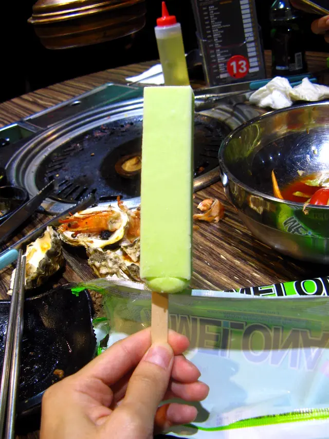 melon flavour 雪條
