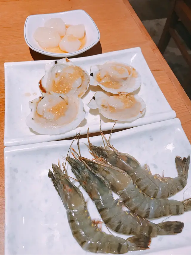 帶子,帆立貝,海虎蝦