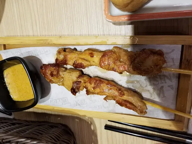 燒沙爹雞肉串