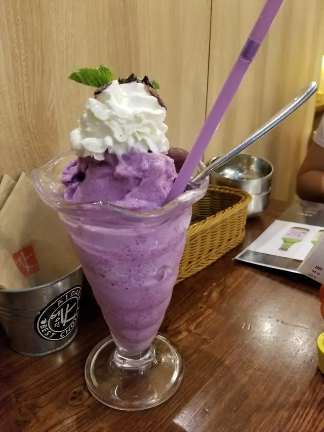紫薯味道清新不太甜