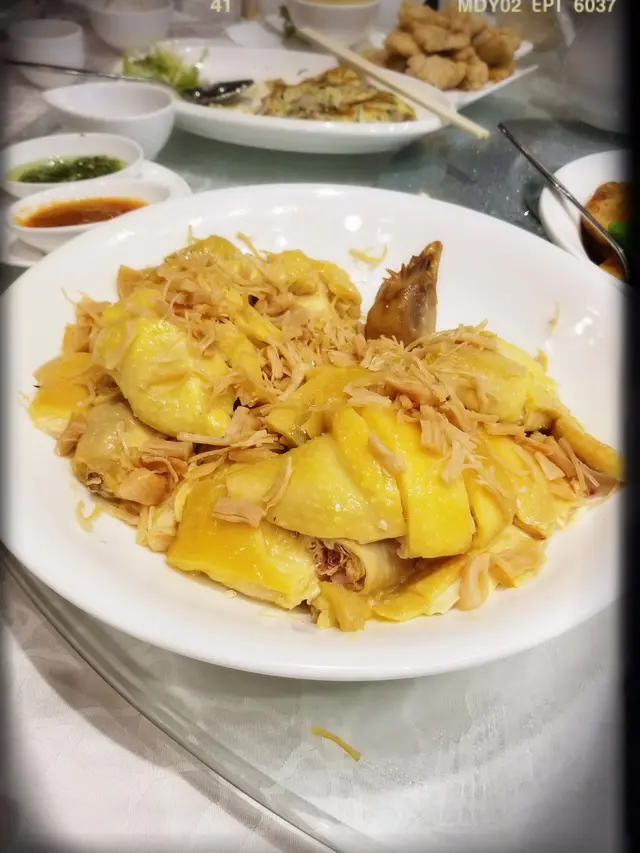 十人小菜套餐之盈福招牌瑤柱浸雞