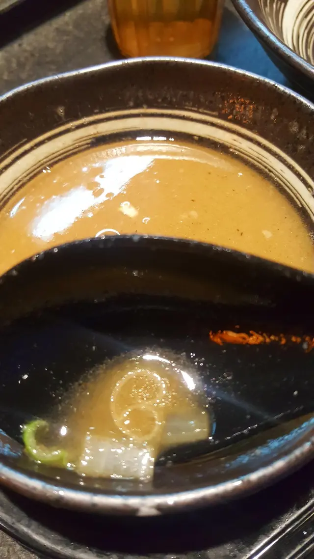 魚介豚骨沾汁加湯