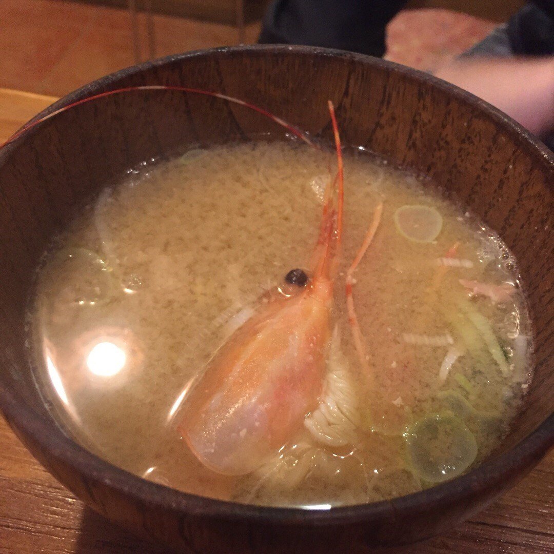 赞好             赞好             赞好           牡丹虾头味噌汤