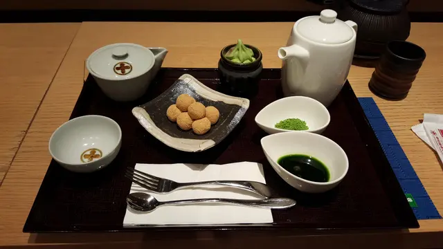 丸十抺茶丸子套餐