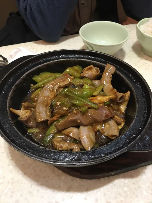 涼瓜豬雜煲