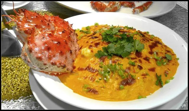 南瓜忌廉蟹肉焗飯