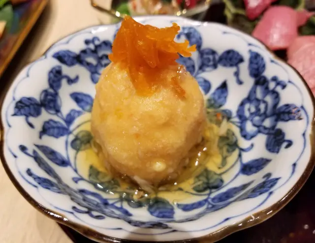 烏魚子蝦膠流心海膽丸