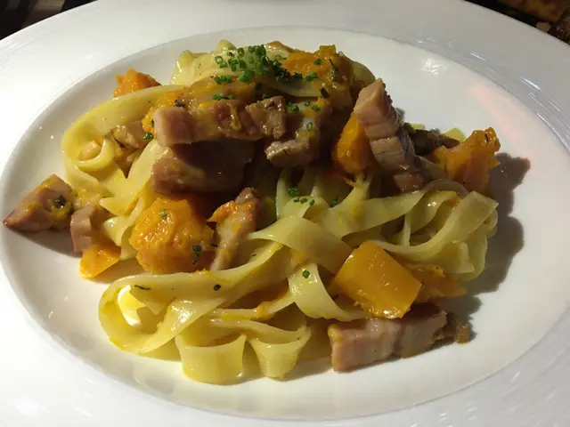 意大利咸肉南瓜闊條麵