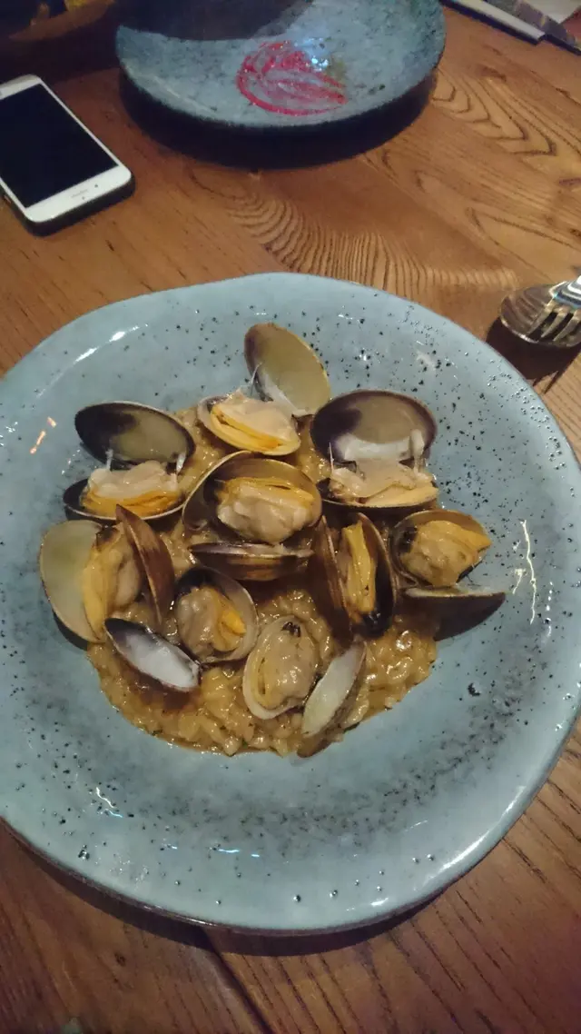 Manila Clams Risotto