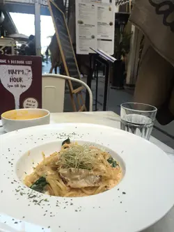 鸡肉意粉