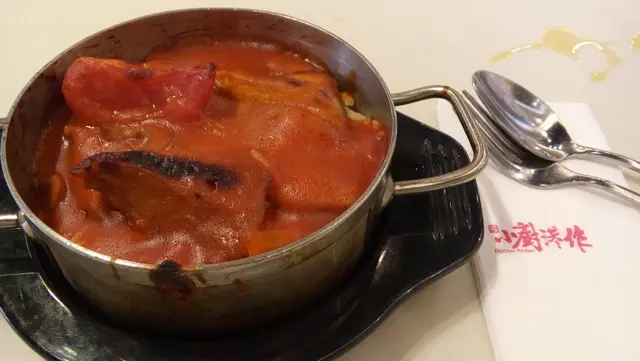 香煎厚切豬柳蕃茄焗飯