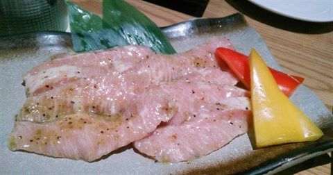 柚子胡椒豚頸肉 - 銅鑼灣的和牛燒肉‧純