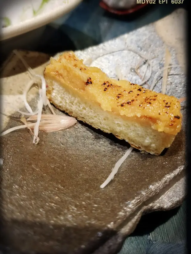 厚揚豆腐燒/蒜香牛油味噌（$68）