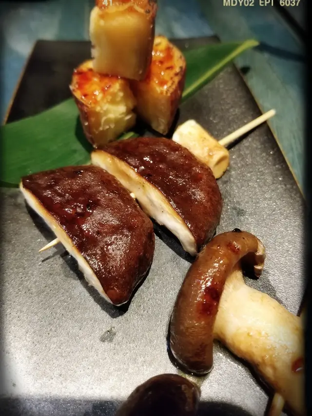 燒乜之大冬菇（$40）