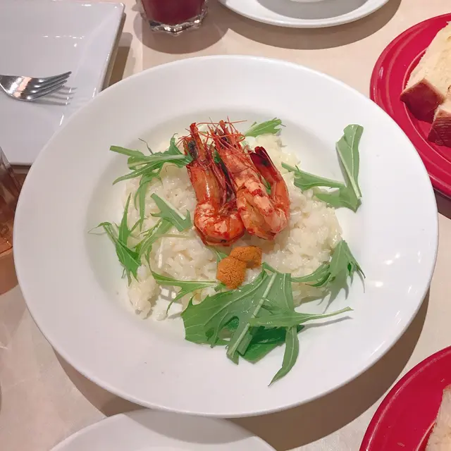 虎蝦海膽忌廉汁燴飲