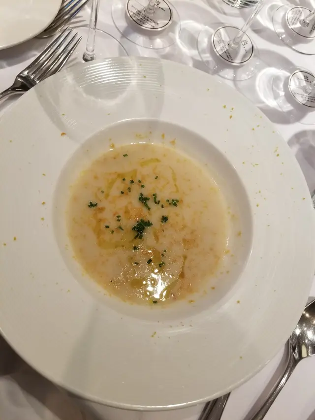 Jerusalem Artichoke Soup with Bottarga