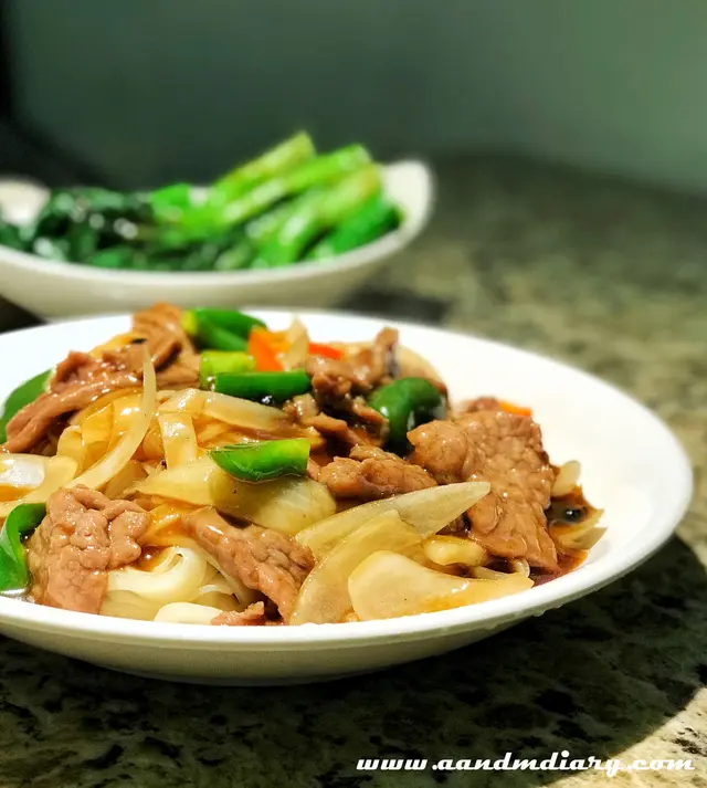 豉椒牛河