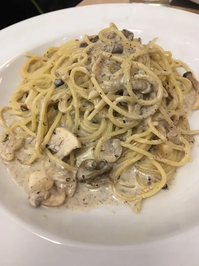 黑松露野菌忌廉意粉