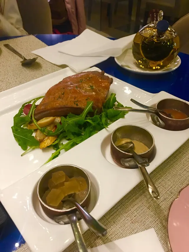 U.S. Baby Pork Ribs Coating with Homemade Blood Orange BBQ sauce