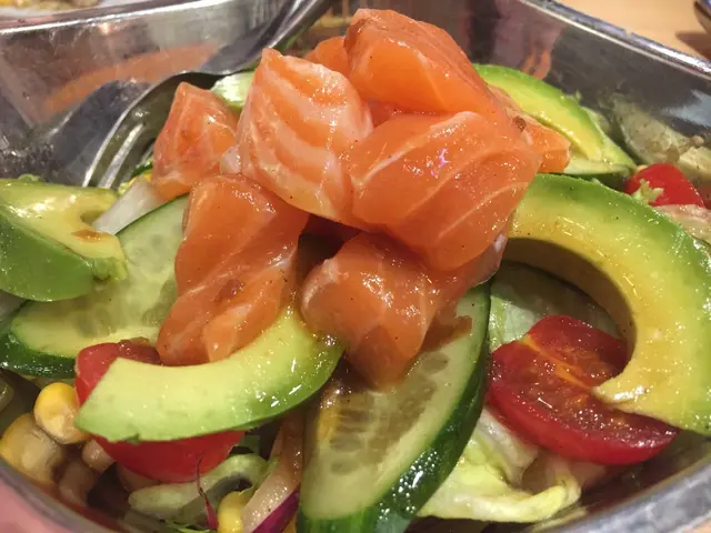三文魚牛油果沙律