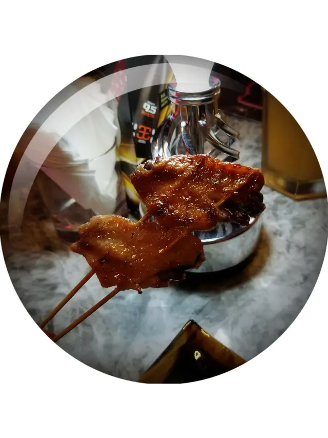 鹽燒雞中翼(原價$58/兩串)