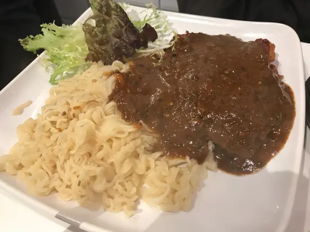 黑椒汁雞扒撈丁餐