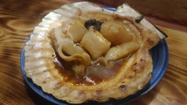 牛油黑松露帆立貝濱燒