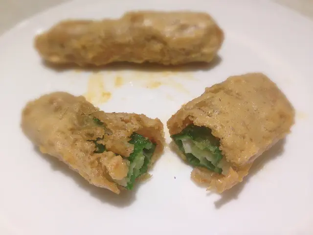 炸漿薄，蛋黃香