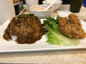 肉燥飯 - 深水埗的良記餐廳(老鳳冰室)